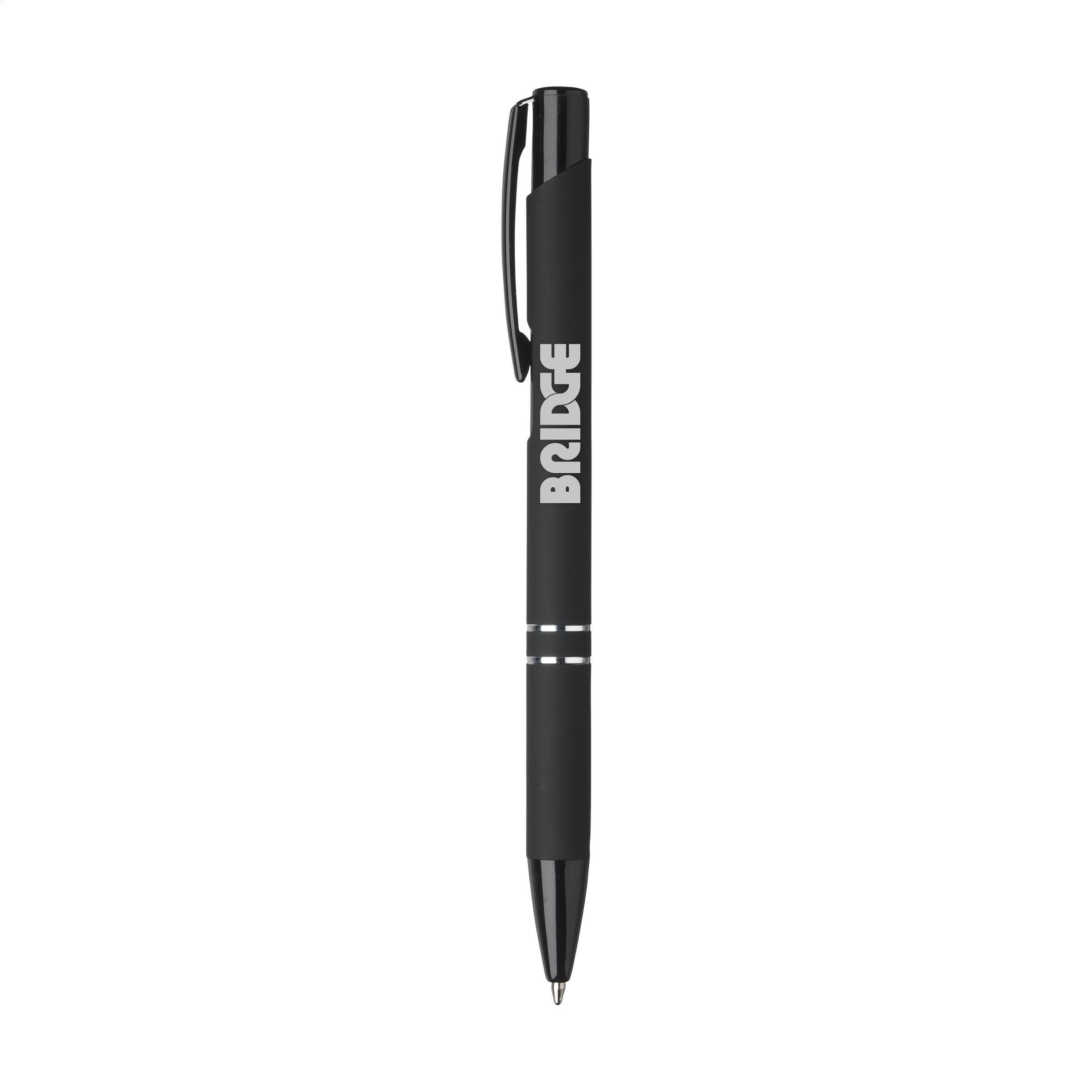 Ebony Rubberised stylo