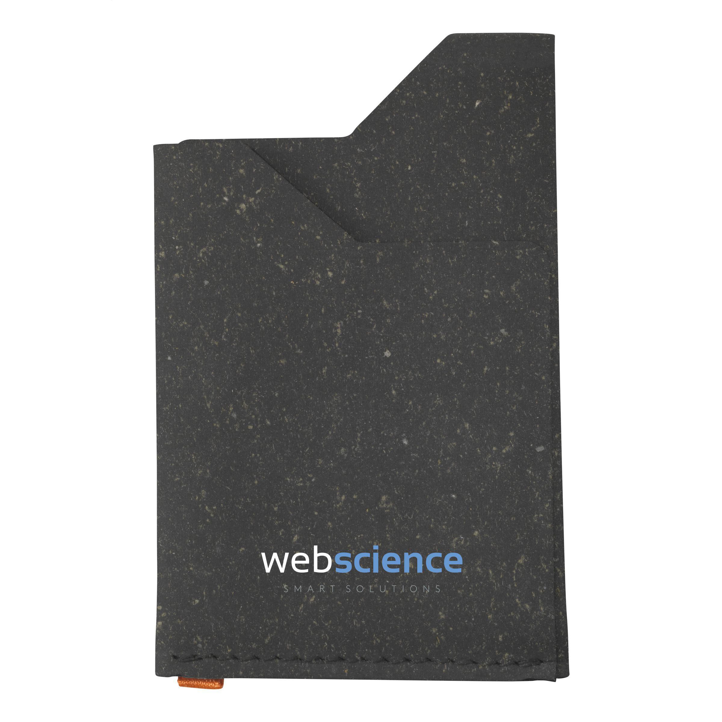 Recycled Leather Cardholder porte-cartes